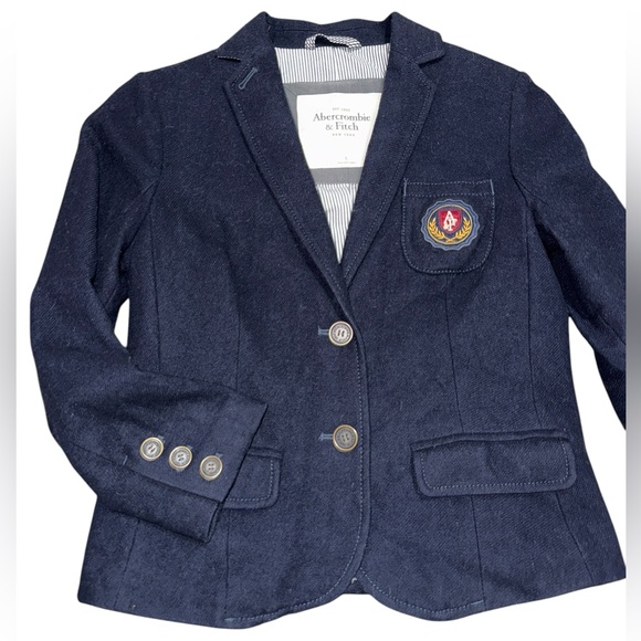 Abercrombie & Fitch Jackets & Blazers - Auth Vintage Abercrombie wool uniform jacket varsity blazer collegiate navy S